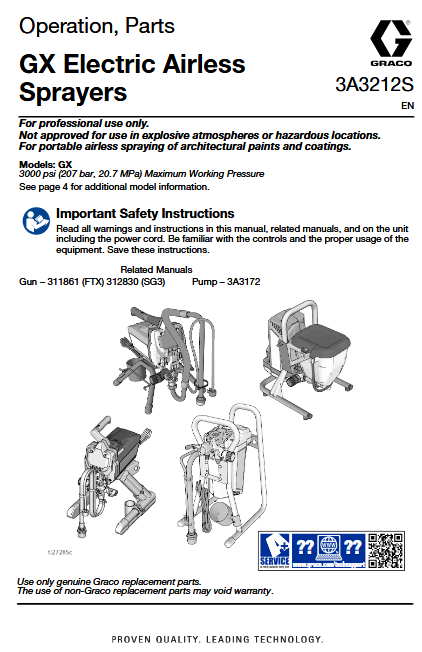 GRACO GX19 AIRLESS